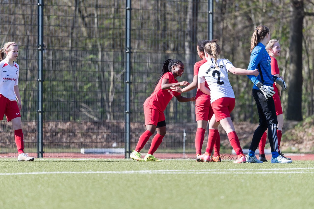 Bild 290 - wBJ Walddoerfer - Eimsbuettel : Ergebnis: 5:3